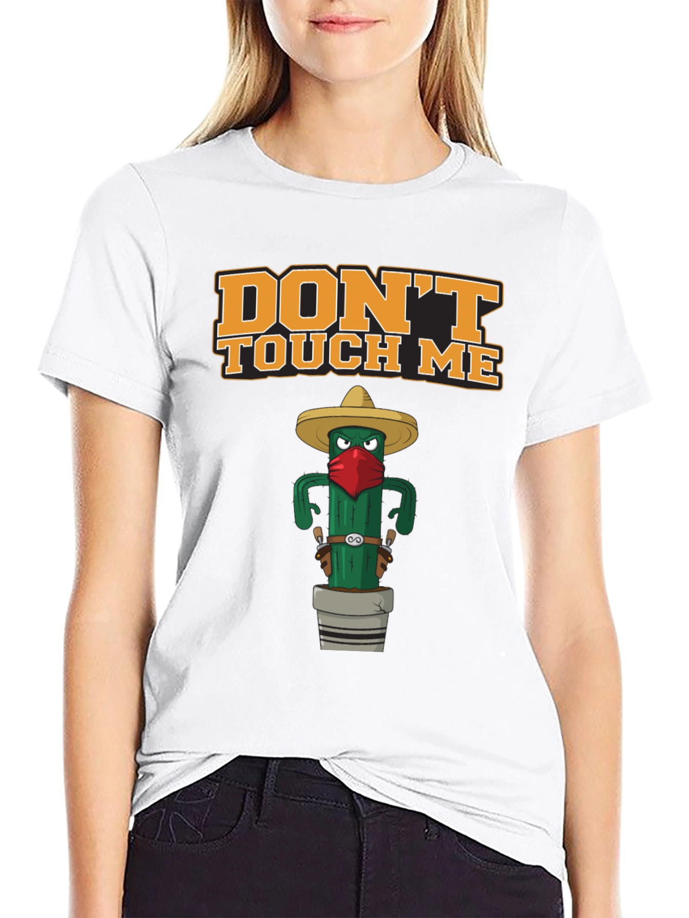 Dont Touch Me Cactus Graphic Tee