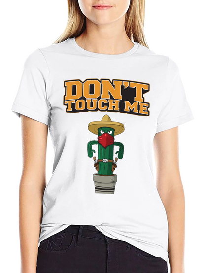 Dont Touch Me Cactus Graphic Tee