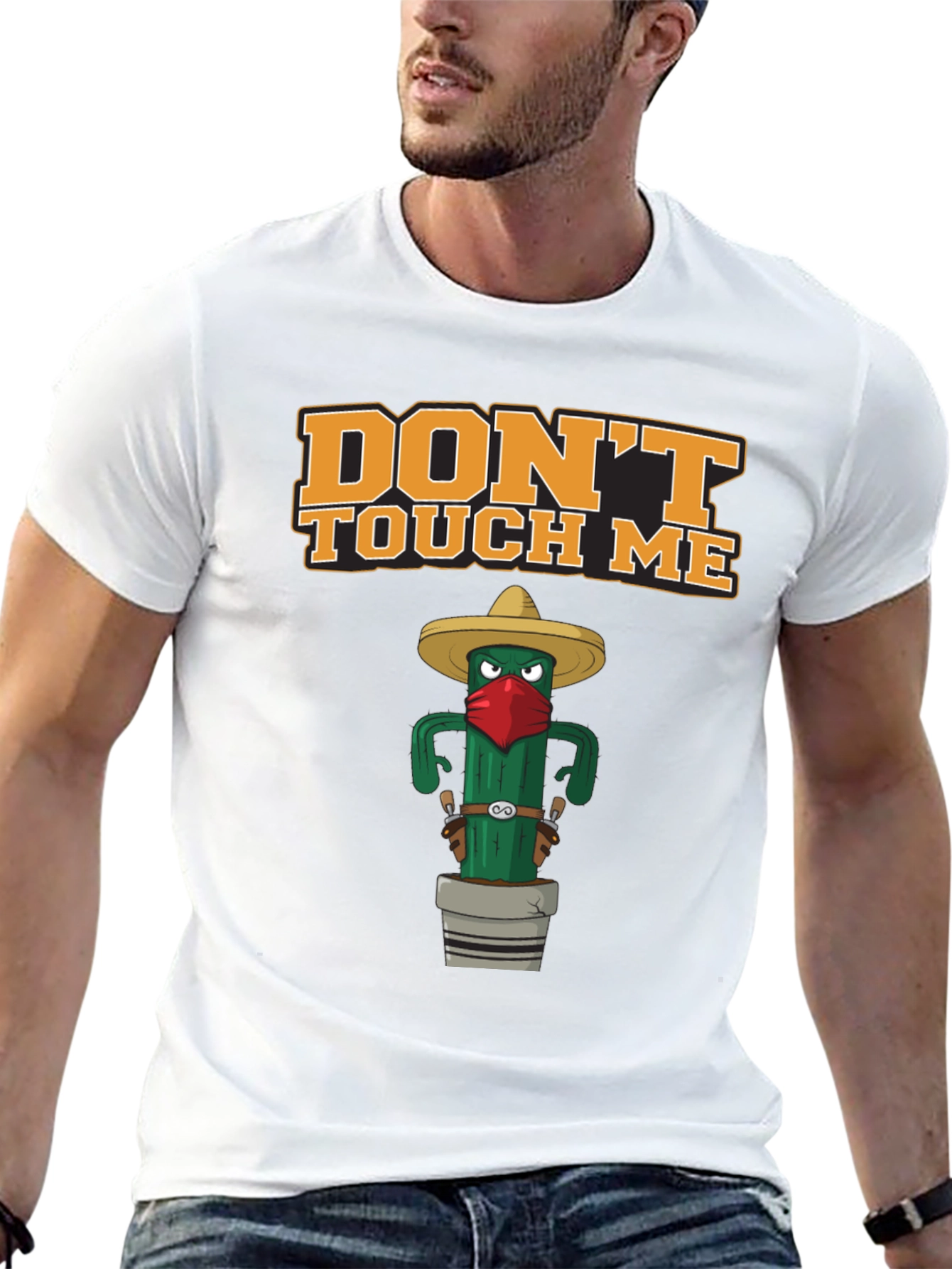 Dont Touch Me Cactus Graphic Tee