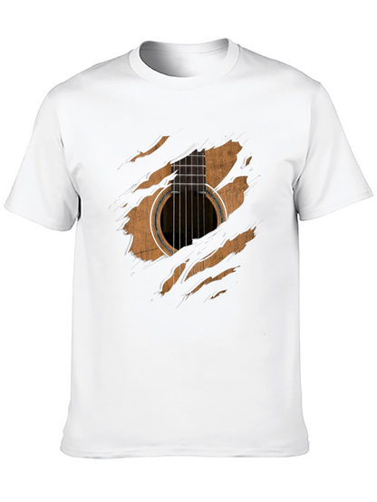 Guitar Ripped T-Shirt