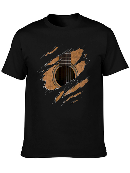 Guitar Ripped T-Shirt