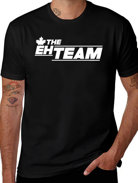 The EH Team Black T-Shirt - Canadian Pride!