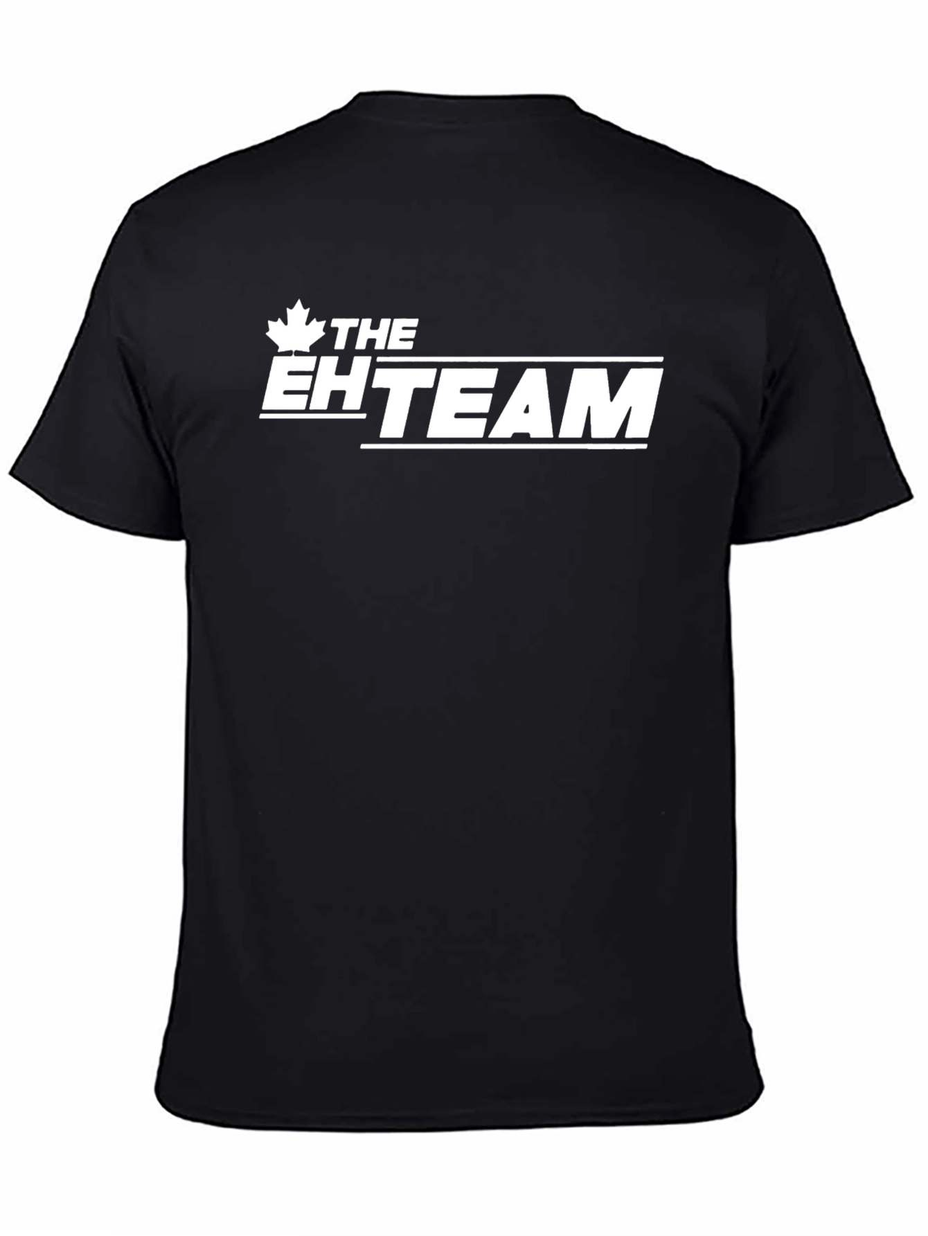 The EH Team Black T-Shirt - Canadian Pride!