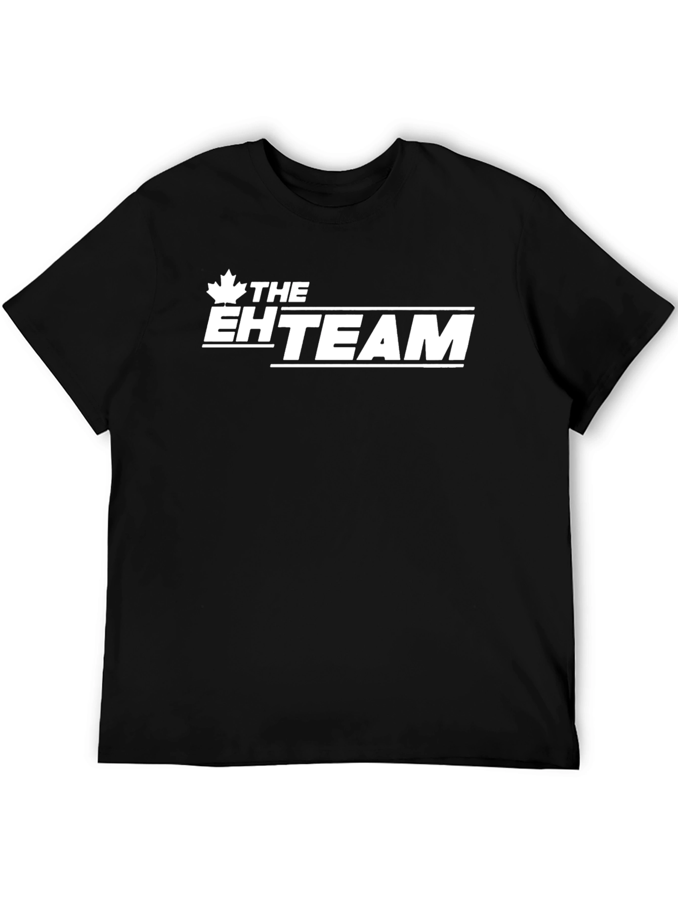 The EH Team Black T-Shirt - Canadian Pride!