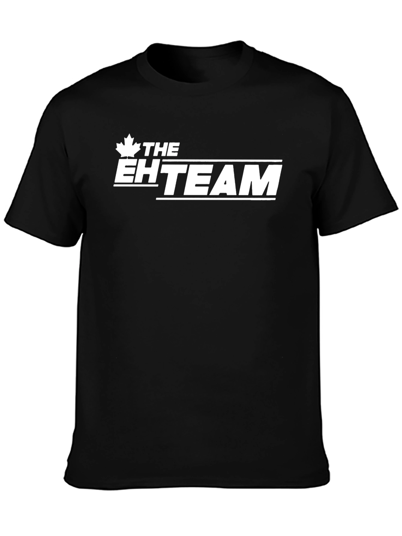 The EH Team Black T-Shirt - Canadian Pride!