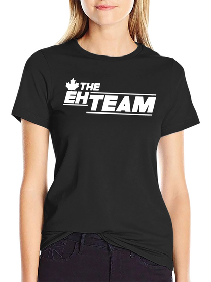 The EH Team Black T-Shirt - Canadian Pride!