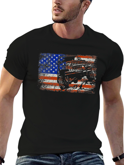 Patriotic Jeep T-Shirt