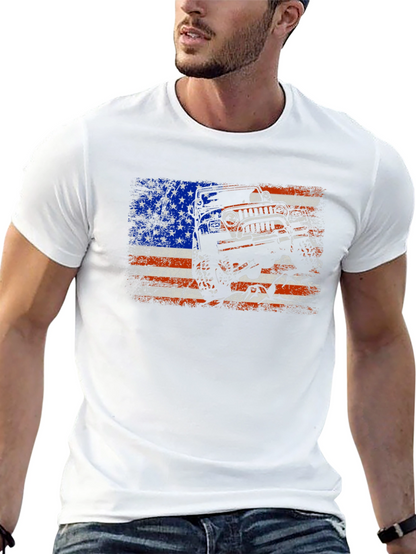 Patriotic Jeep T-Shirt