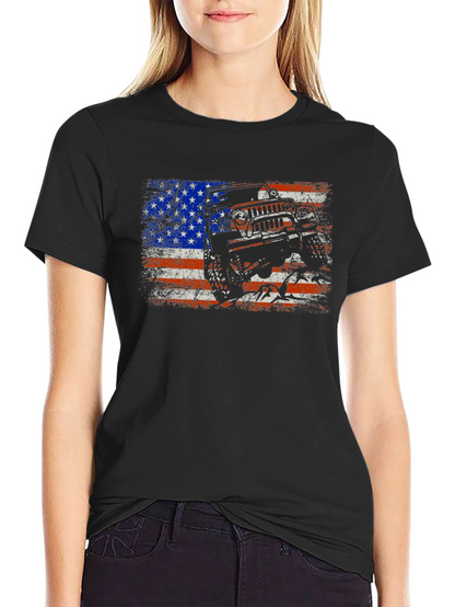 Patriotic Jeep T-Shirt