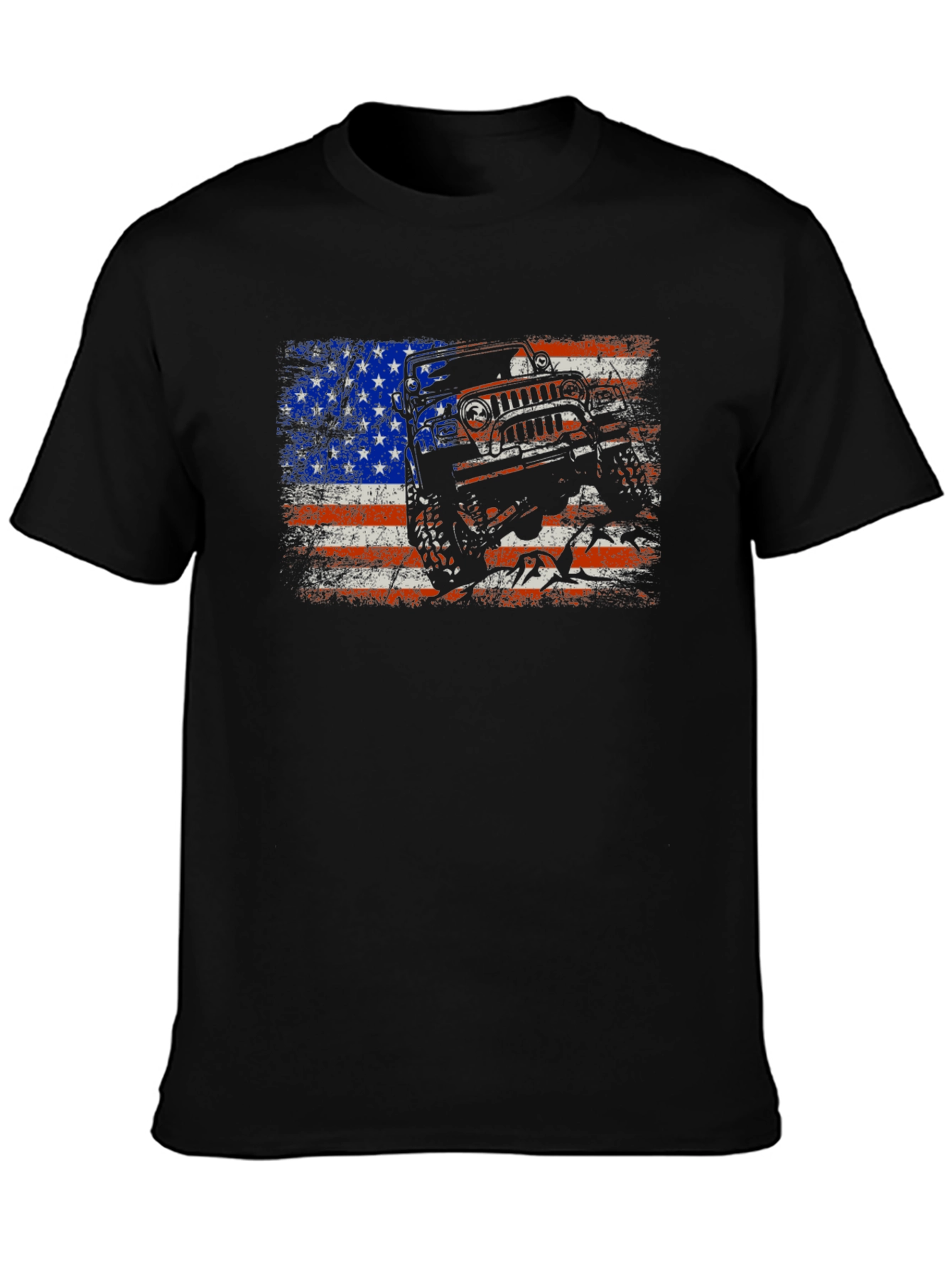 Patriotic Jeep T-Shirt