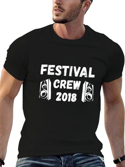 Festival Crew 2018 Black T-Shirt