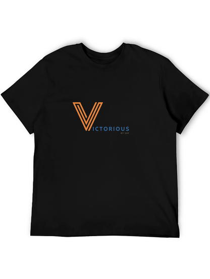 Victorious Tri-Line V Logo Black T-Shirt