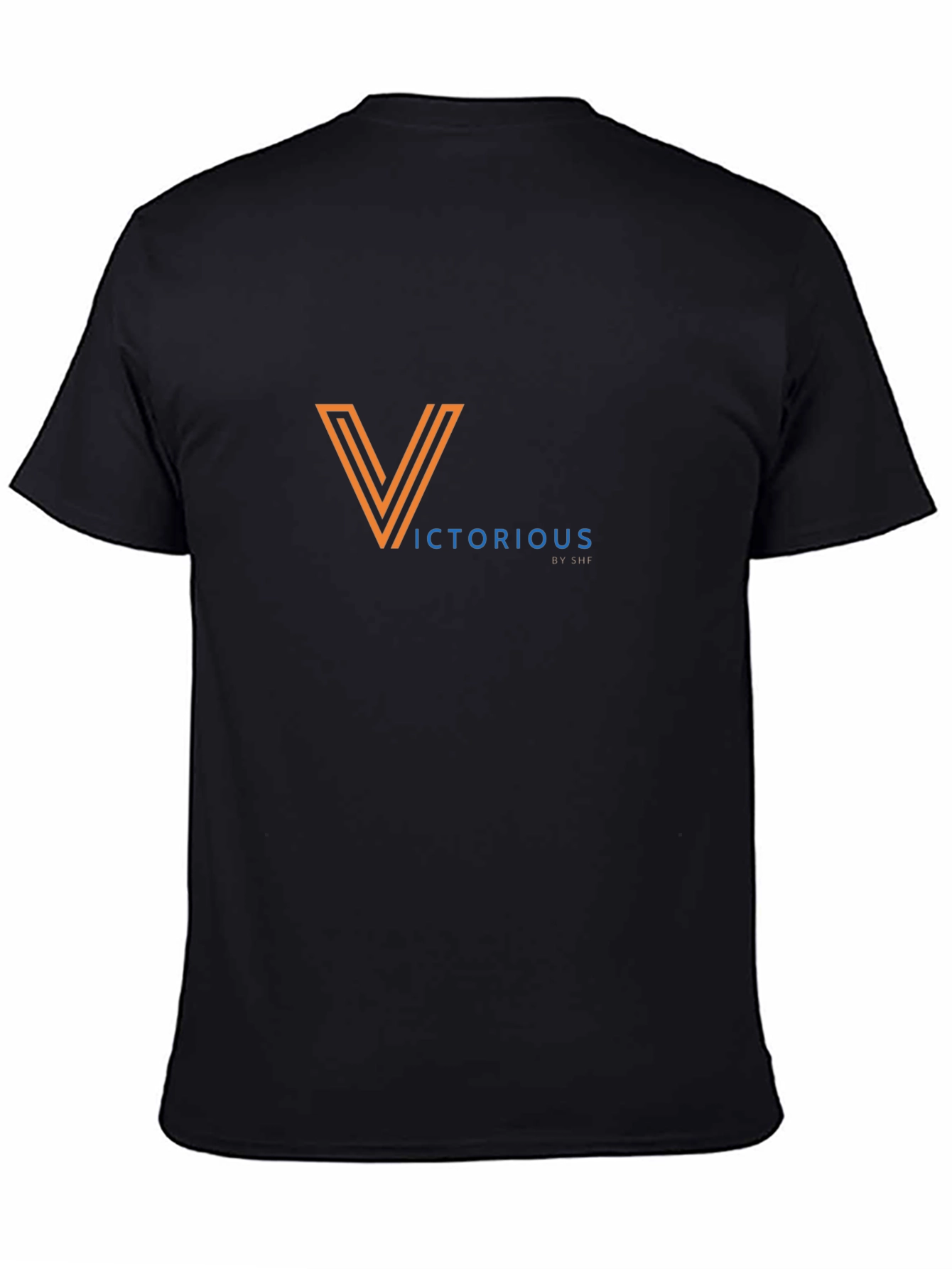Victorious Tri-Line V Logo Black T-Shirt