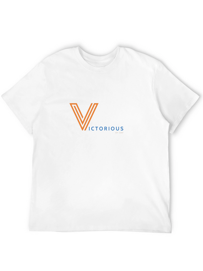 Victorious Tri-Line V Logo Black T-Shirt