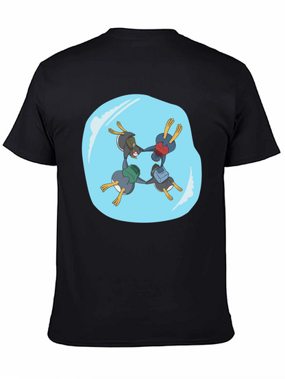 Penguin Backpacking Crew Black T-Shirt