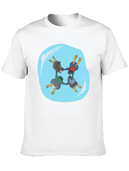 Penguin Backpacking Crew Black T-Shirt