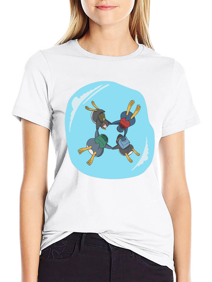 Penguin Backpacking Crew Black T-Shirt
