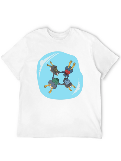 Penguin Backpacking Crew Black T-Shirt
