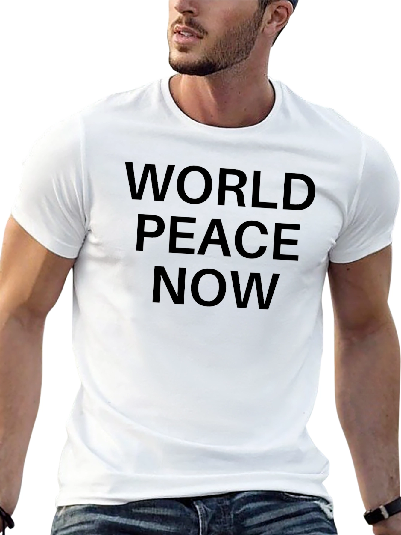 World Peace Now Black T-Shirt