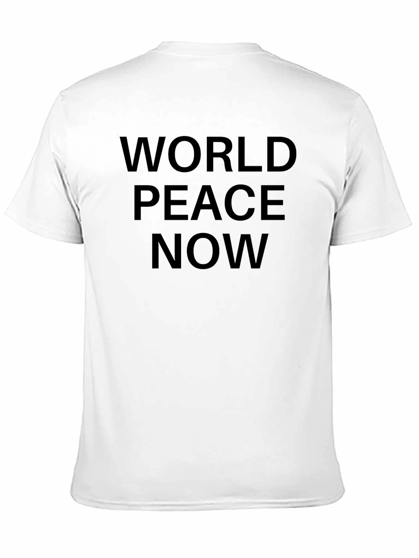 World Peace Now Black T-Shirt