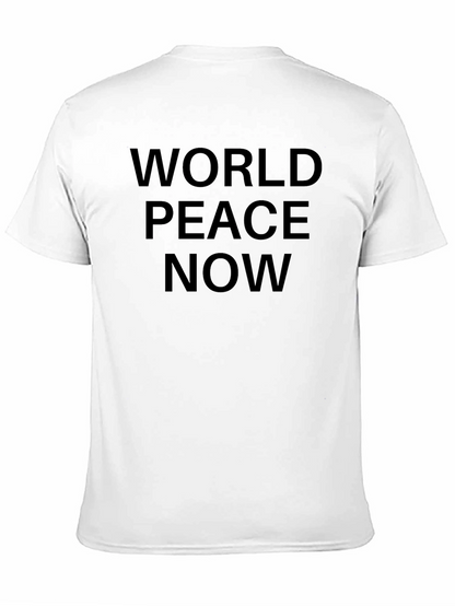 World Peace Now Black T-Shirt