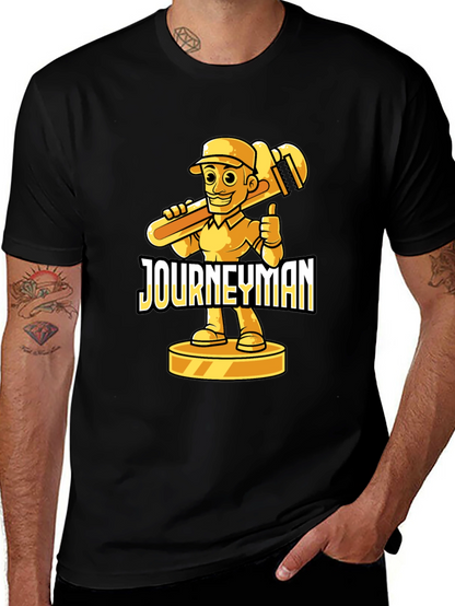 Journeyman Cartoon Plumber T-Shirt