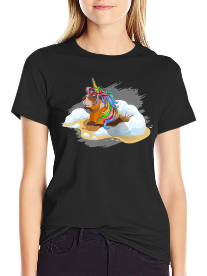 Unicorn Groundhog Novelty Tee