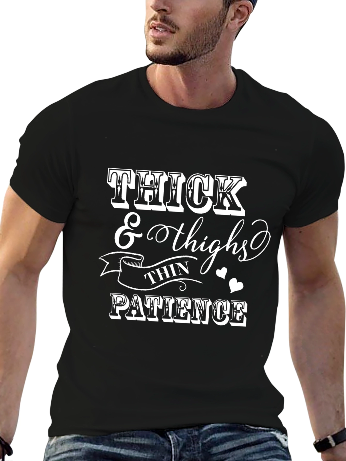 Thick Thighs & Thin Patience Graphic Tee