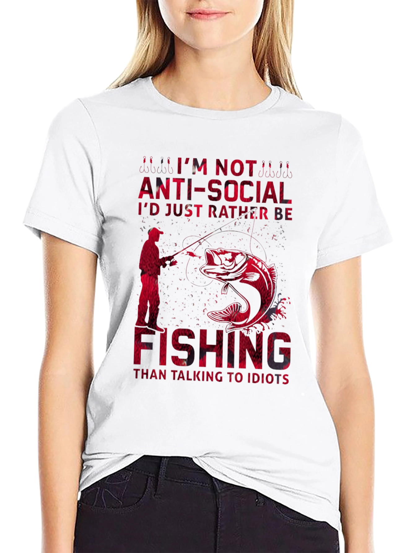 Fishing Graphic Tee - Anti-Social Club