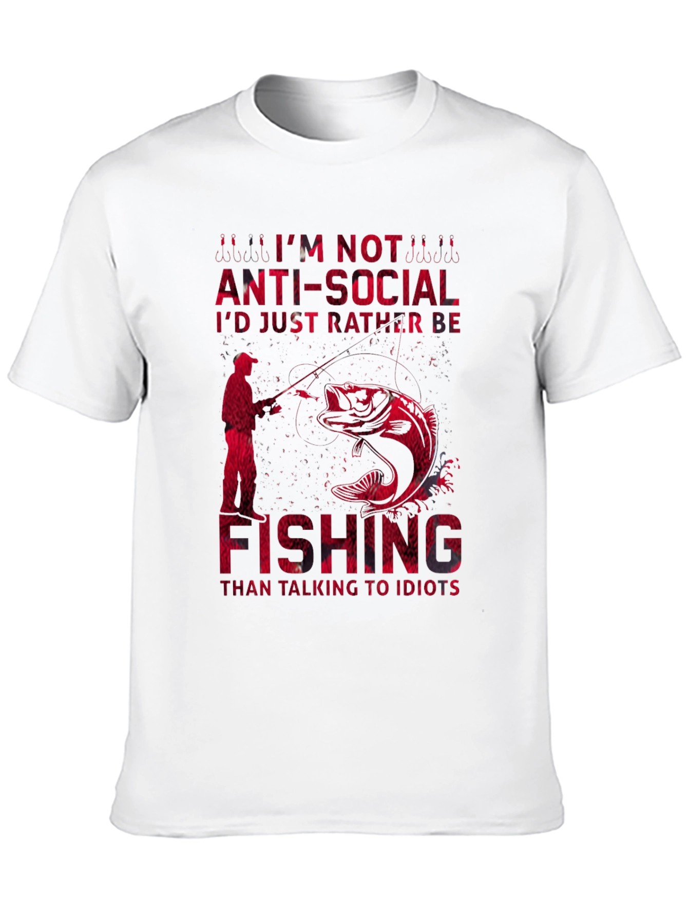 Fishing Graphic Tee - Anti-Social Club