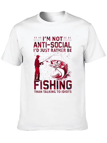 Fishing Graphic Tee - Anti-Social Club