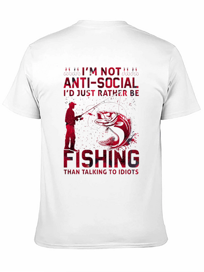 Fishing Graphic Tee - Anti-Social Club