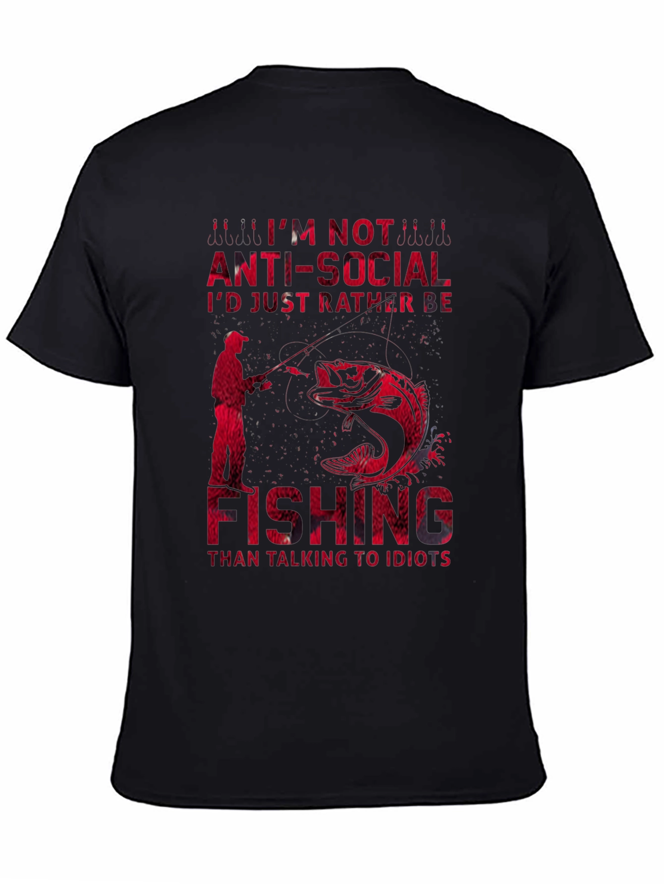 Fishing Graphic Tee - Anti-Social Club