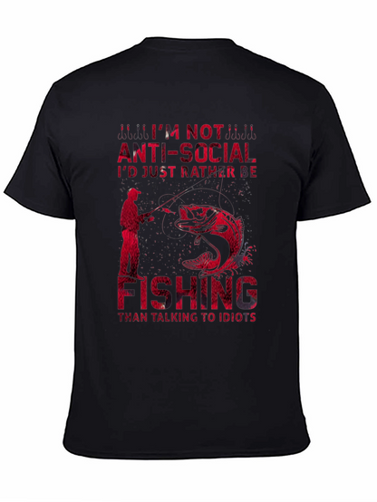 Fishing Graphic Tee - Anti-Social Club