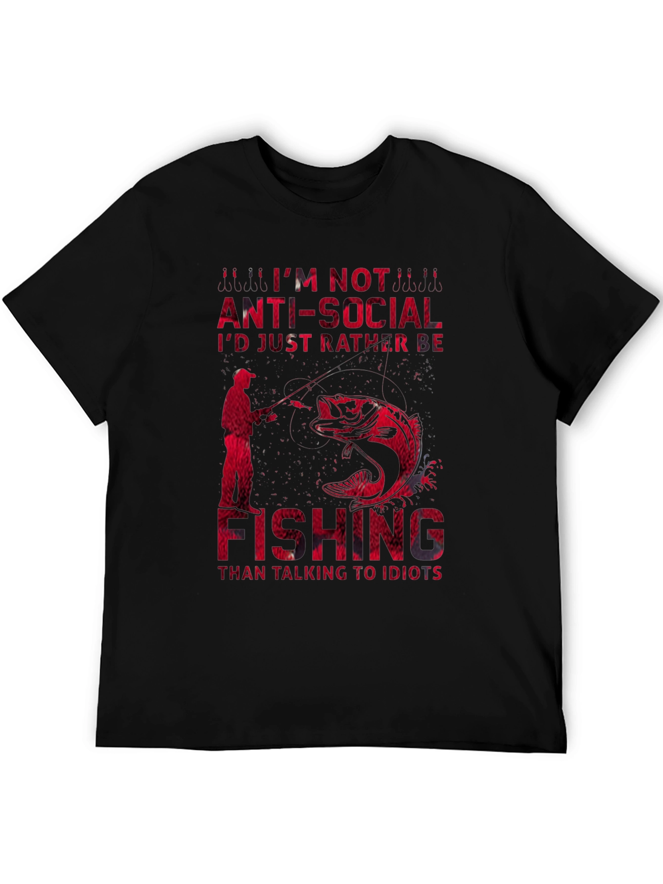 Fishing Graphic Tee - Anti-Social Club