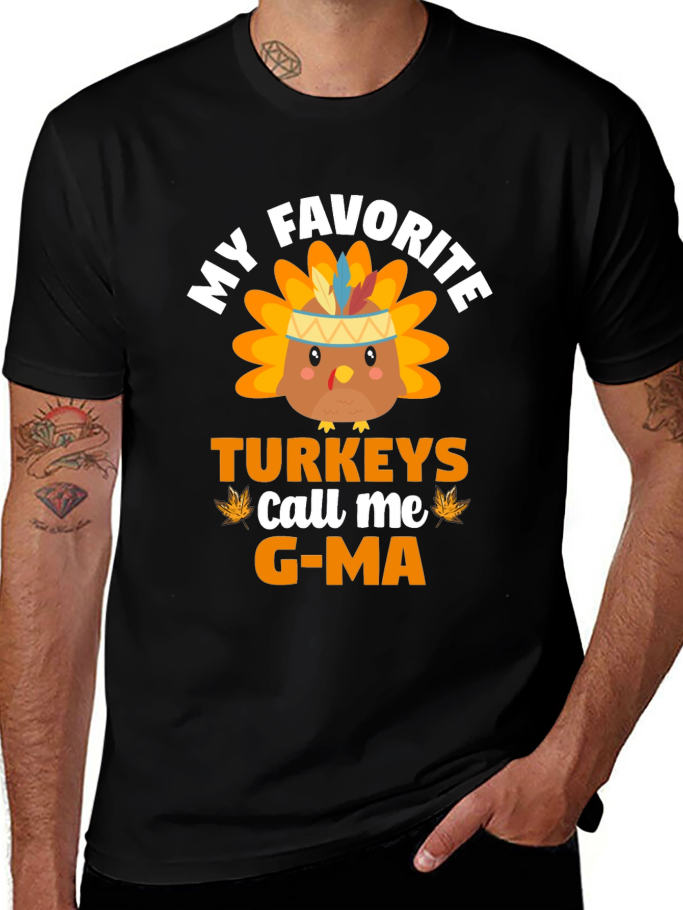 My Favorite Turkeys Call Me G-Ma T-Shirt