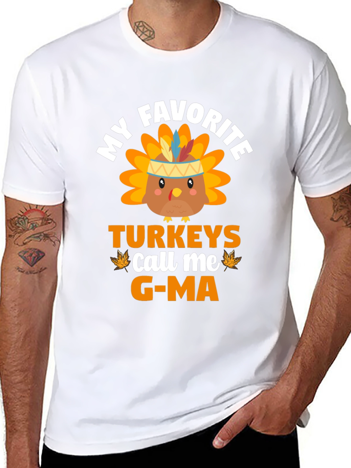 My Favorite Turkeys Call Me G-Ma T-Shirt