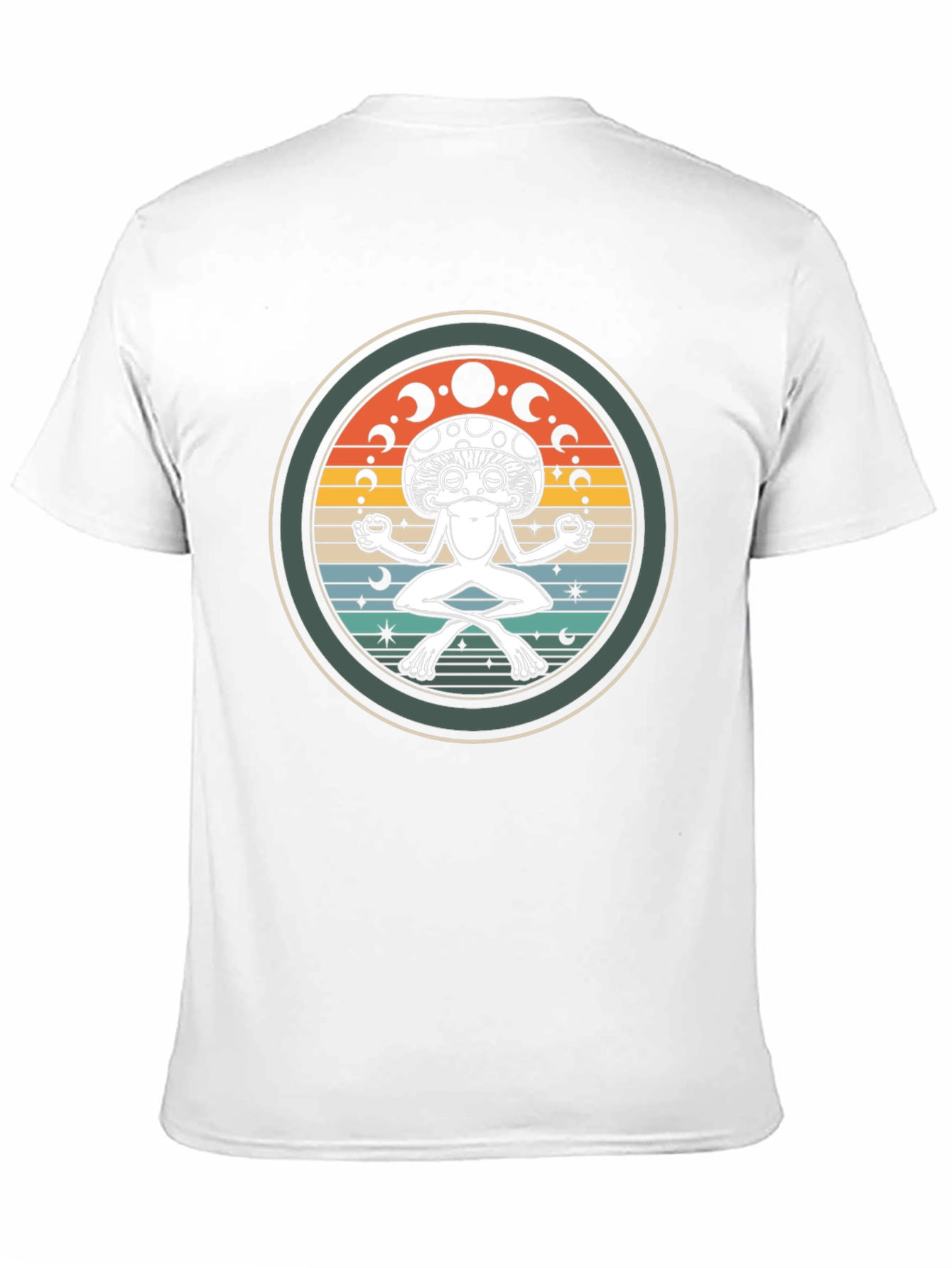 Mushroom Meditating Graphic Tee