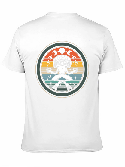 Mushroom Meditating Graphic Tee