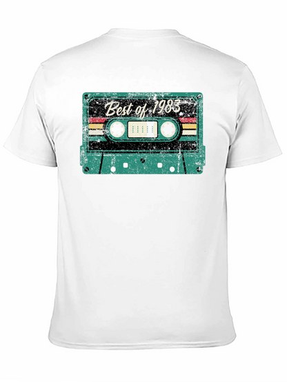 Retro Best of 1983 Cassette Tape Graphic T-Shirt