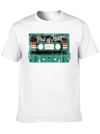 Retro Best of 1983 Cassette Tape Graphic T-Shirt