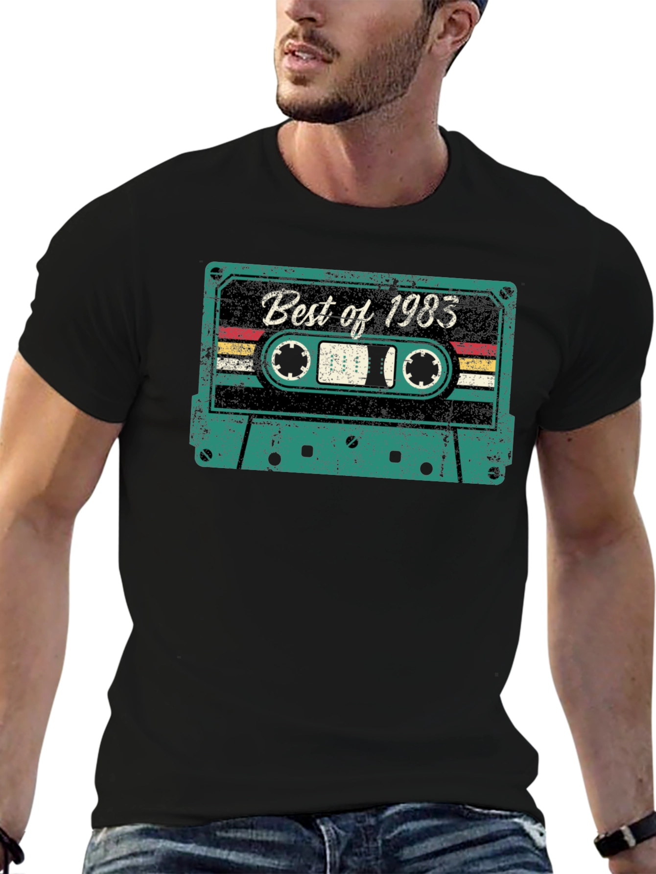 Retro Best of 1983 Cassette Tape Graphic T-Shirt