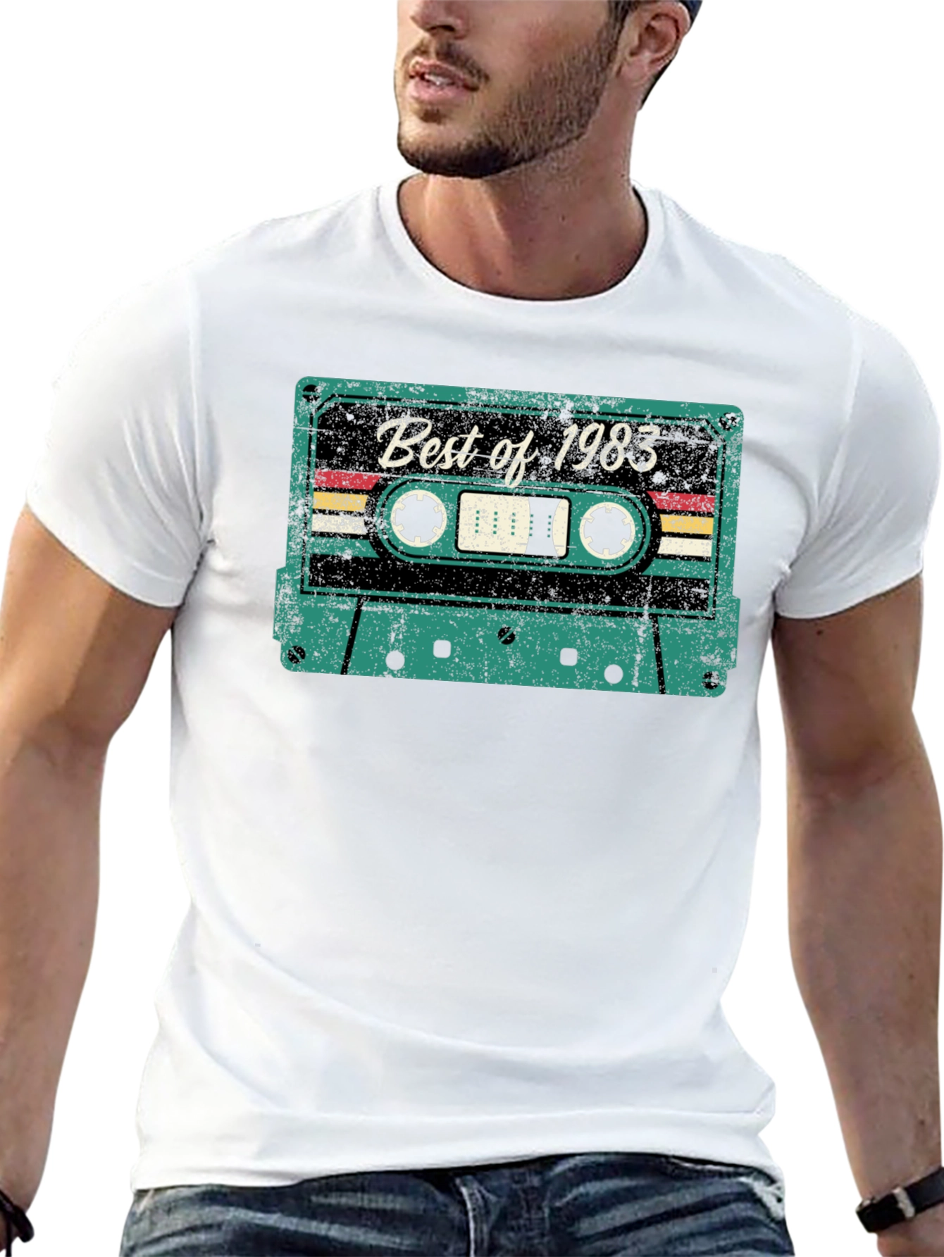 Retro Best of 1983 Cassette Tape Graphic T-Shirt