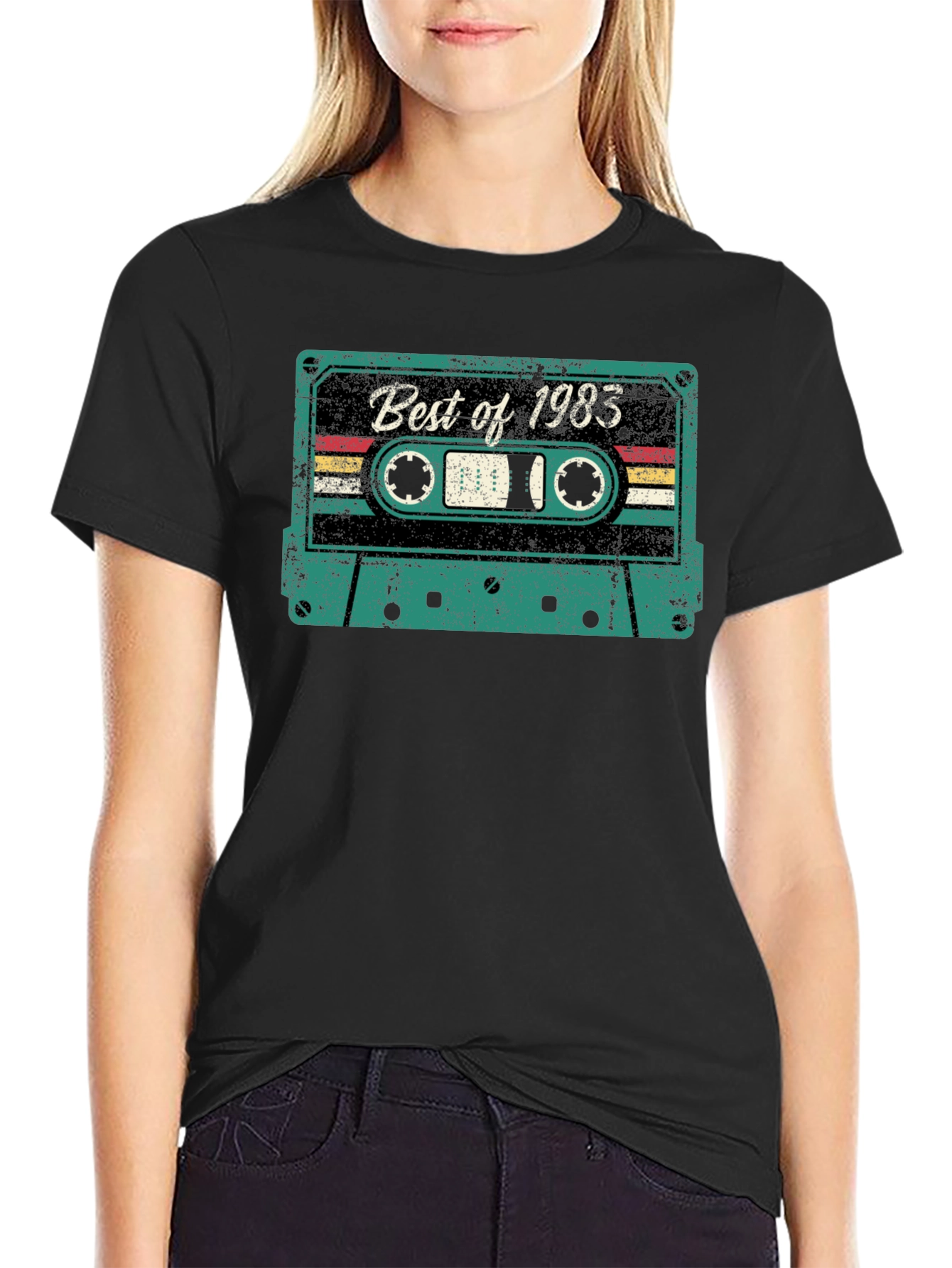 Retro Best of 1983 Cassette Tape Graphic T-Shirt