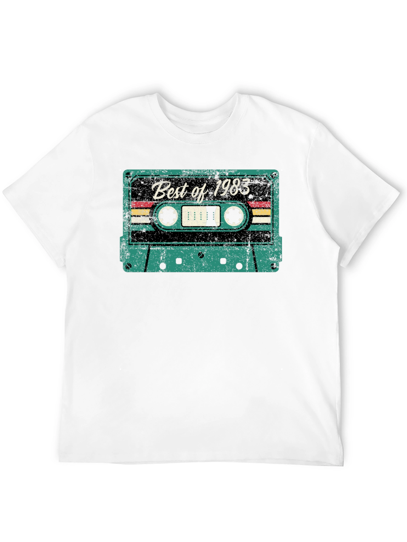 Retro Best of 1983 Cassette Tape Graphic T-Shirt