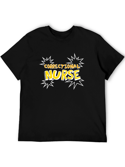 Correctional Nurse Black T-Shirt