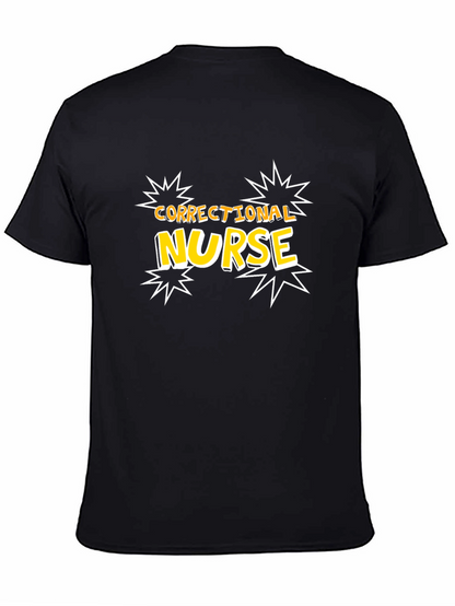Correctional Nurse Black T-Shirt