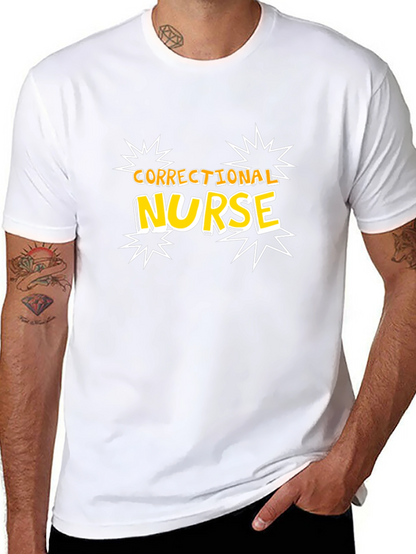 Correctional Nurse Black T-Shirt
