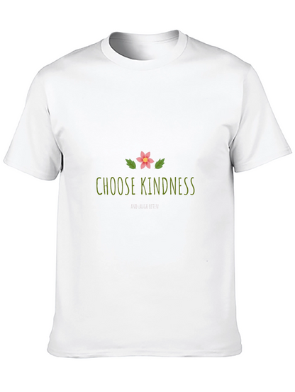 Choose Kindness T-Shirt - Black Short Sleeve