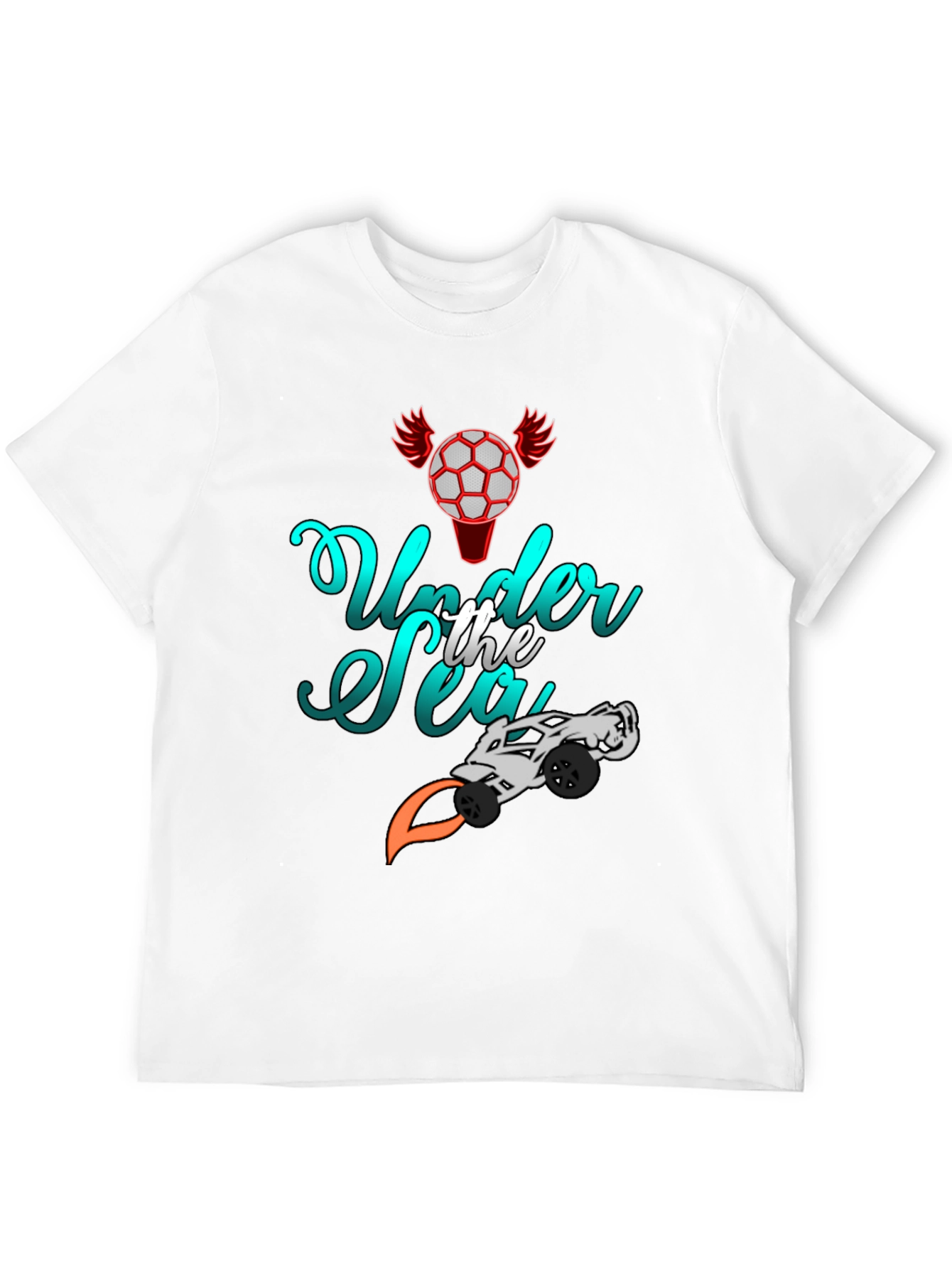 Under the Sea Car Soccer T-Shirt